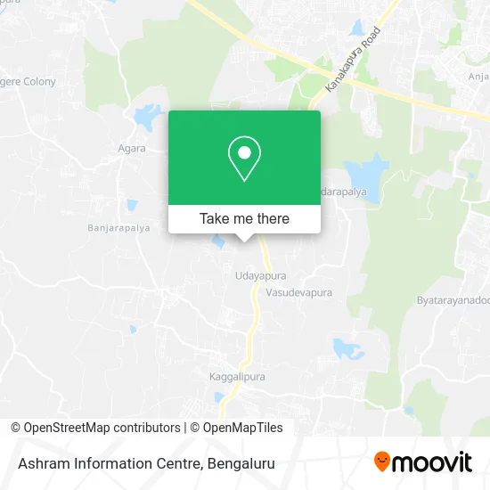 Ashram Information Centre map