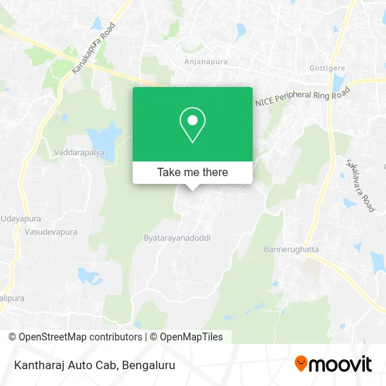Kantharaj Auto Cab map