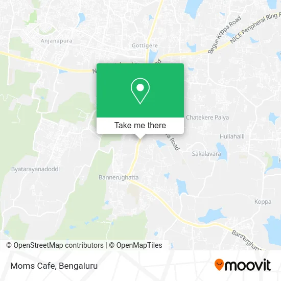 Moms Cafe map