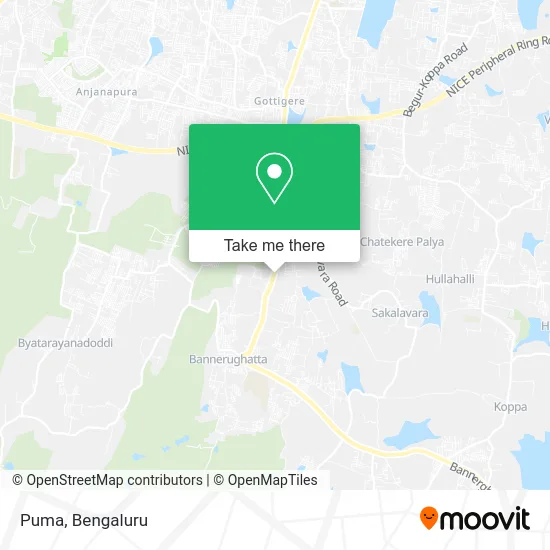 Puma map