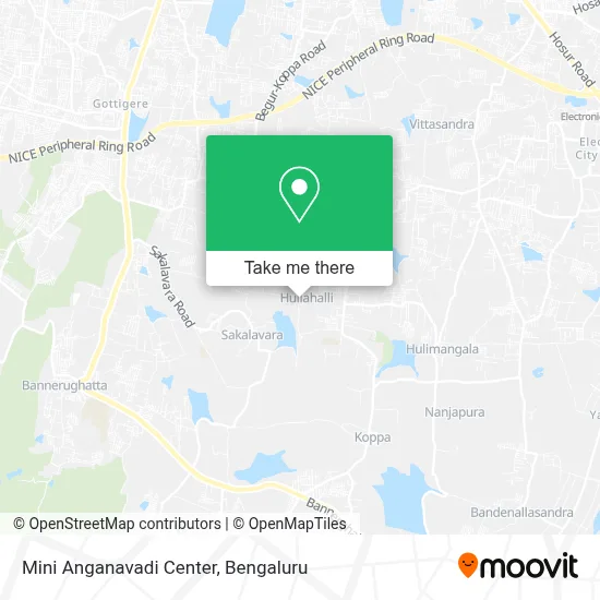 Mini Anganavadi Kendra map
