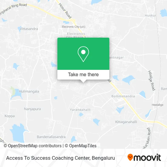Access To Success Coaching Center map