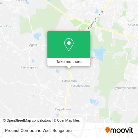 Precast Compound Wall map