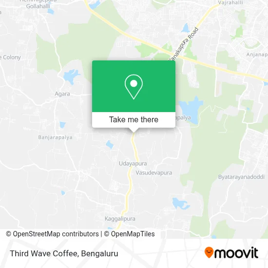 Third Wave Coffee map