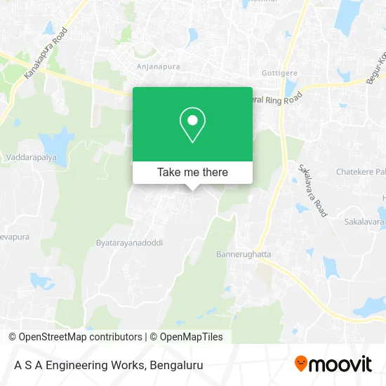 A S A Engineering Works map