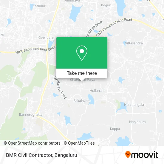 BMR Civil Contractor map