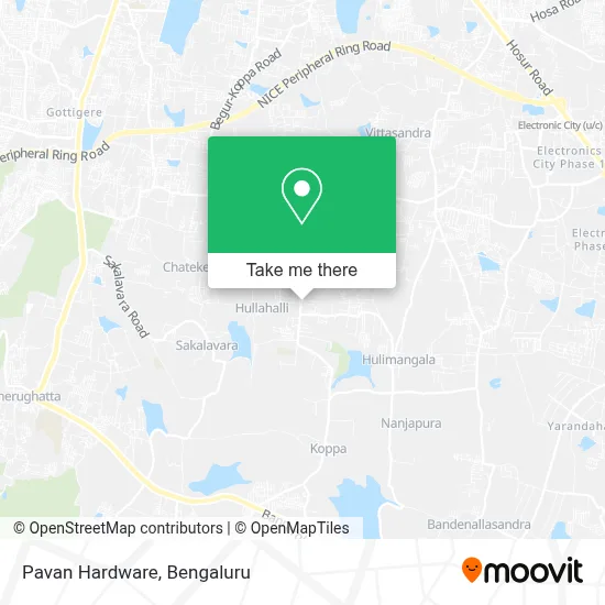 Pavan Hardware map