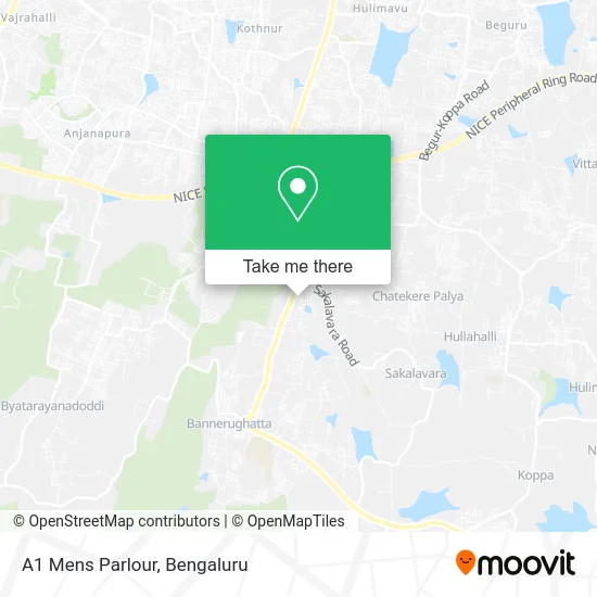 A1 Mens Parlour map
