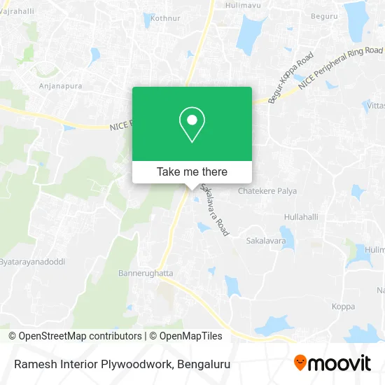 Ramesh Interior Plywoodwork map