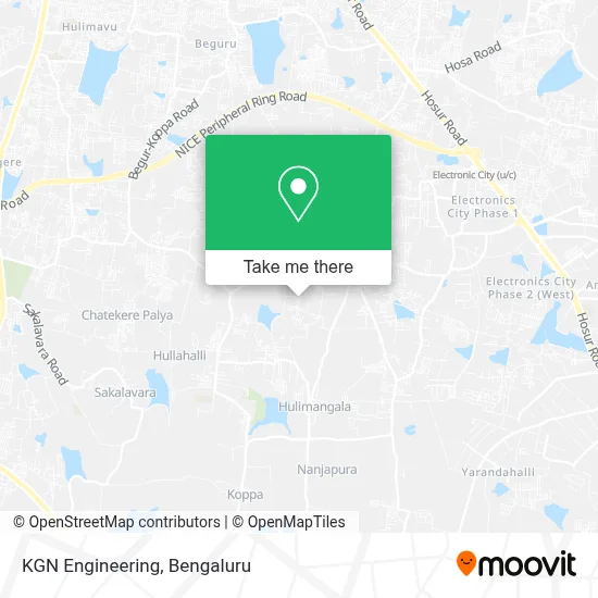 KGN Engineering map