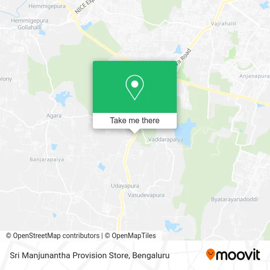 Sri Manjunantha Provision Store map