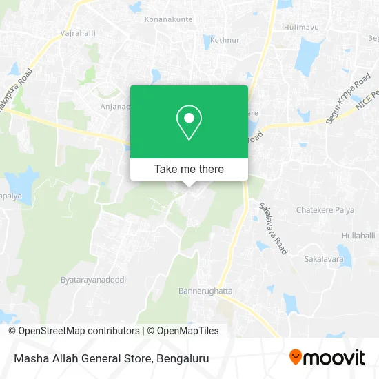 Masha Allah General Store map