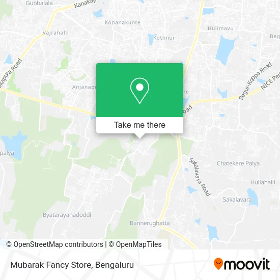 Mubarak Fancy Store map