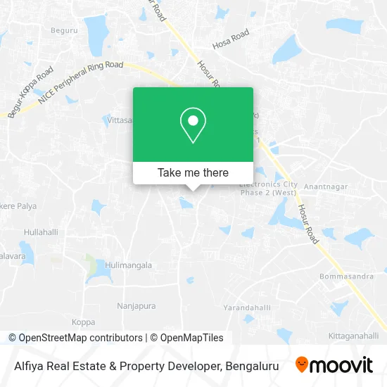Alfiya Real Estate & Property Developer map