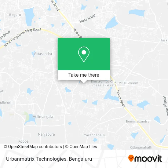 Urbanmatrix Technologies map