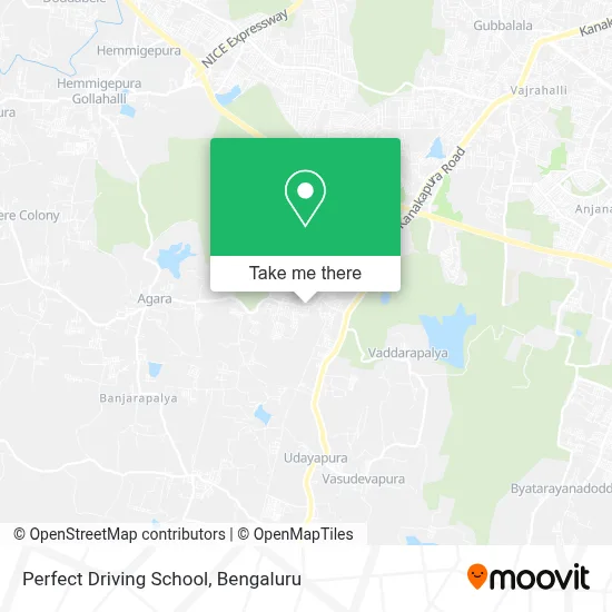 Perfect Driving School map