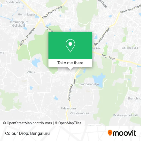 Colour Drop map