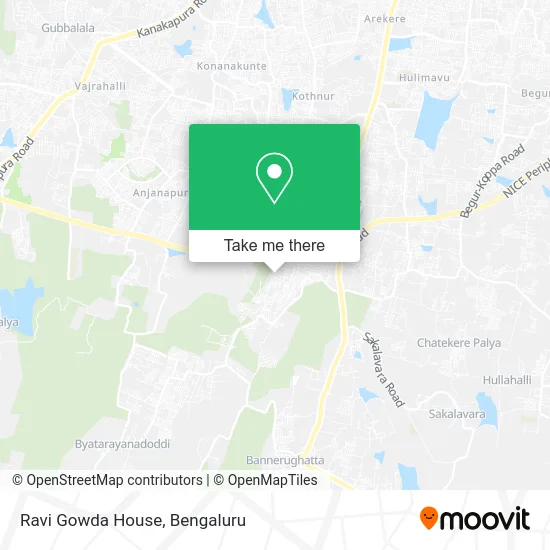 Ravi Gowda House map