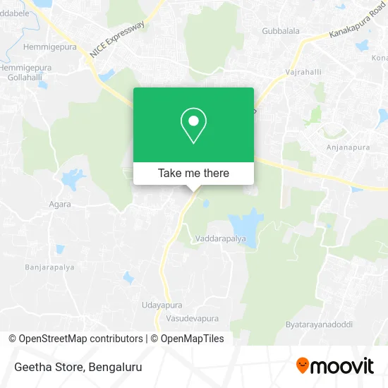 Geetha Store map