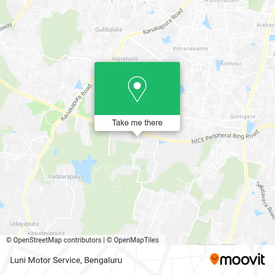 Luni Motor Service map