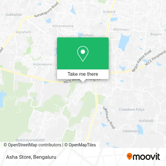 Asha Store map