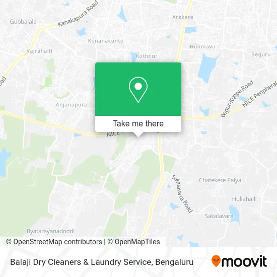 Balaji Dry Cleaners & Laundry Service map