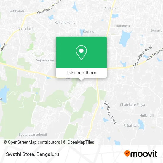 Swathi Store map