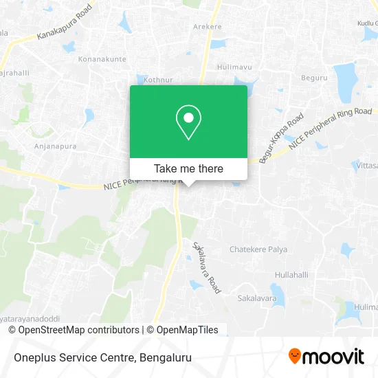 Oneplus Service Centre map