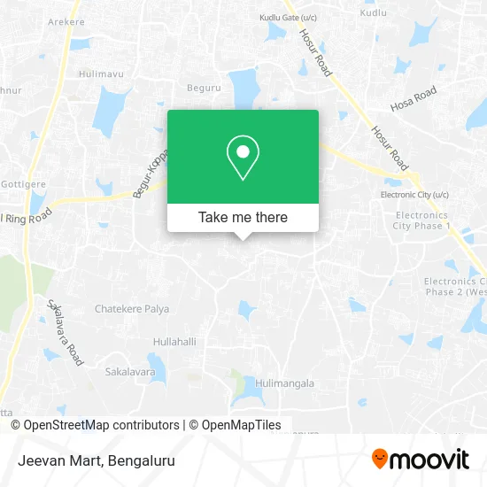 Jeevan Mart map