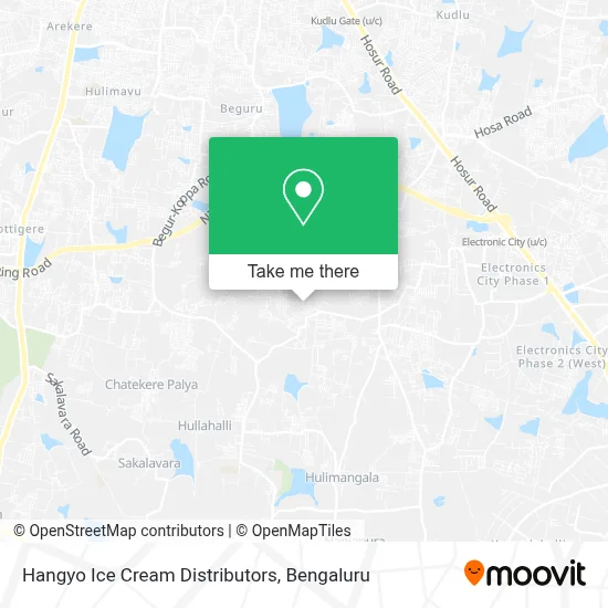 Hangyo Ice Cream Distributors map