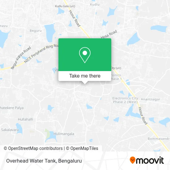 Overhead Water Tank map