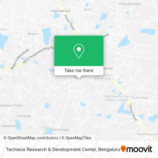 Techieos Research & Development Center map