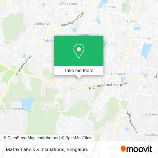 Matrix Labels & Insulations map