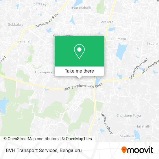 BVH Transport Services map