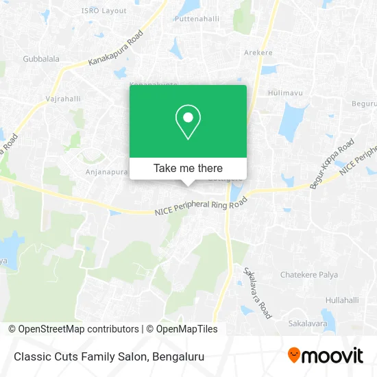 Classic Cuts Family Salon map