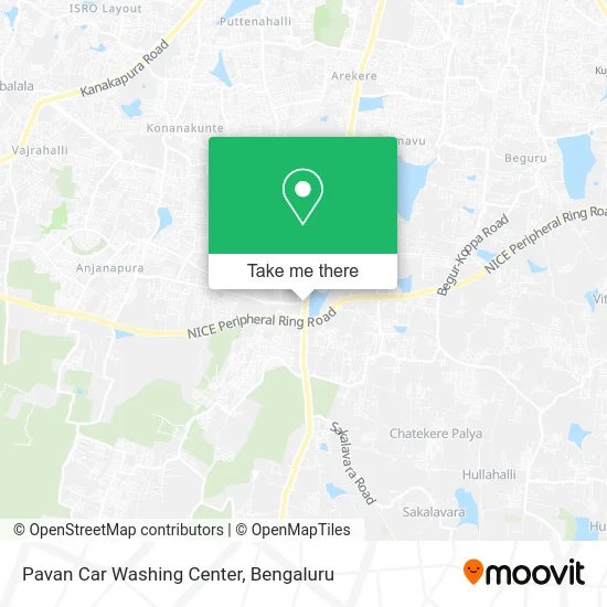 Pavan Car Washing Center map