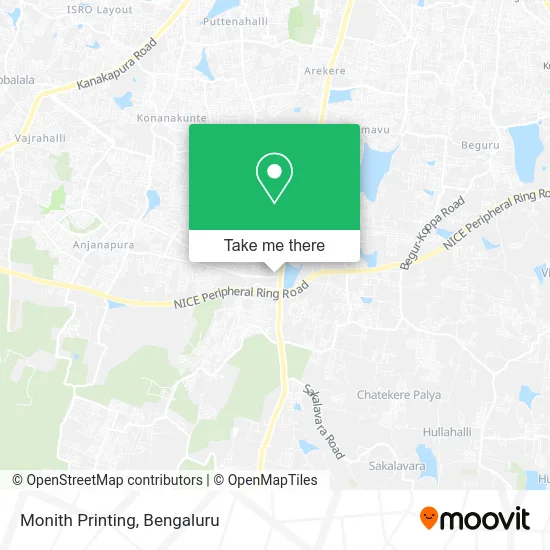 Monith Printing map