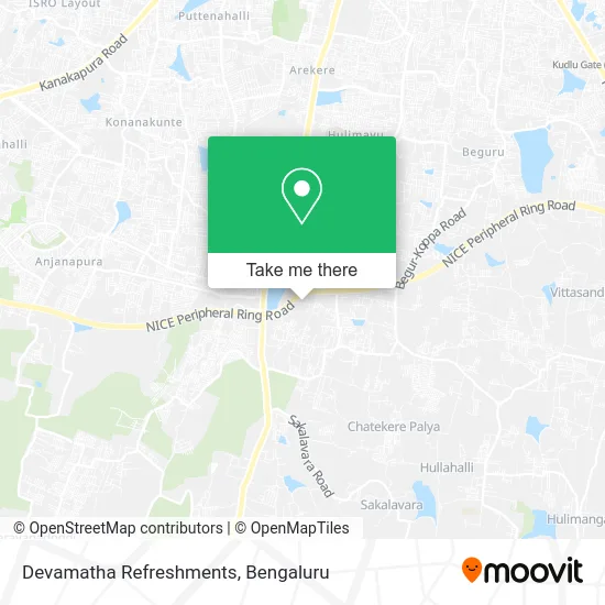 Devamatha Refreshments map