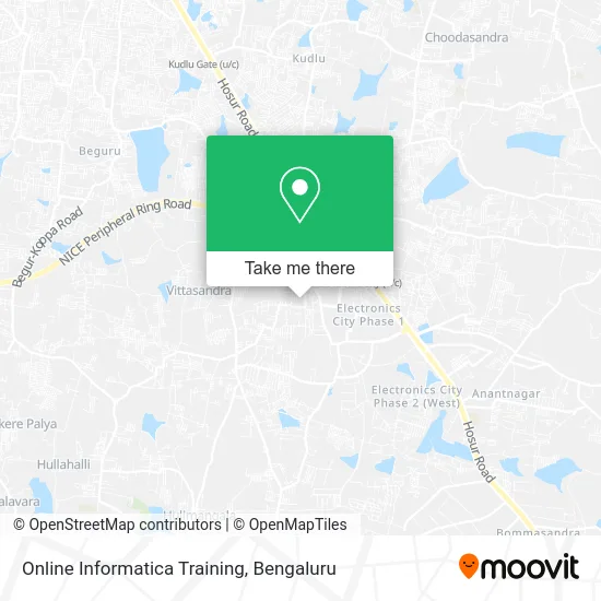 Online Informatica Training map