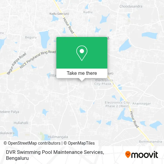DVR Swimming Pool Maintenance Services map