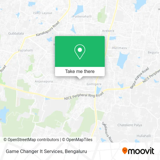 Game Changer It Services map