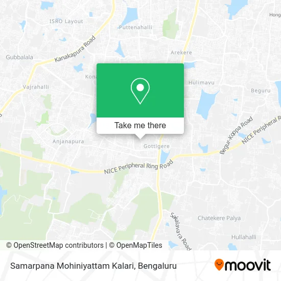 Samarpana Mohiniyattam Kalari map