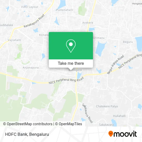 Hdfc Bank map