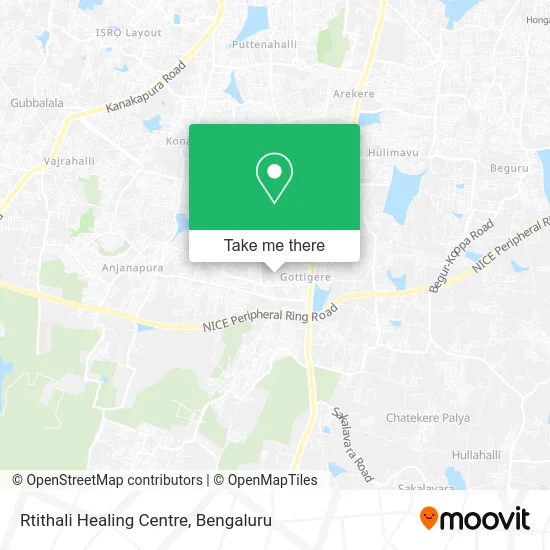 Rtithali Healing Centre map