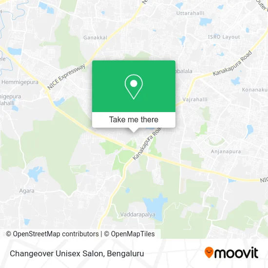 Changeover Unisex Salon map