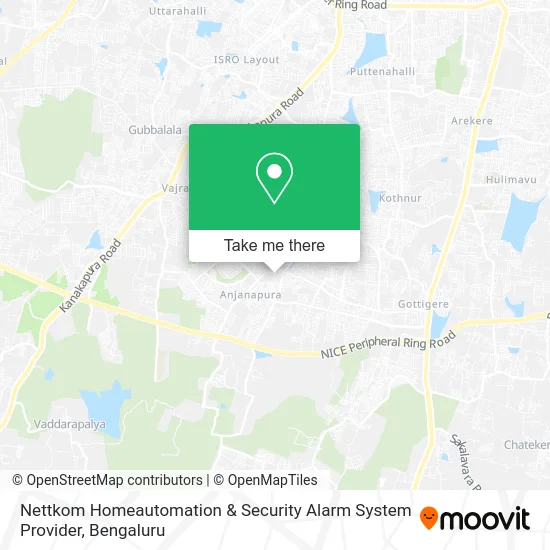 Nettkom Homeautomation & Security Alarm System Provider map
