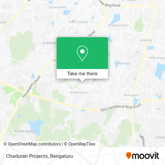 Chaduran Projects map