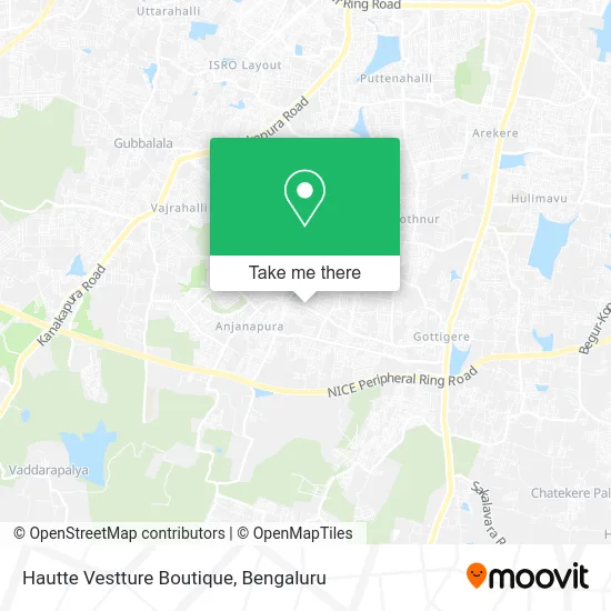 Hautte Vestture Boutique map