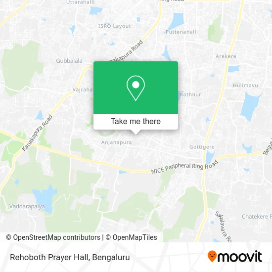 Rehoboth Prayer Hall map