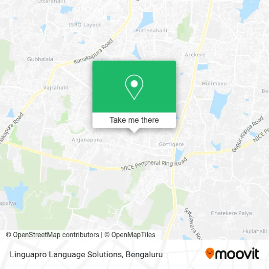 Linguapro Language Solutions map